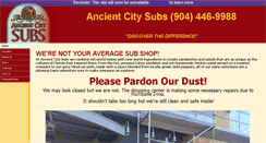 Desktop Screenshot of ancientcitysubs.com